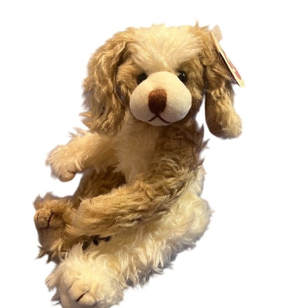 Ty Attic Treasures "Scruffy" Dog 1993 Retired Beanie Baby w/ Tags
